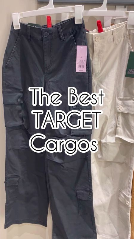 The best Target Cargos. Run TTS. Wearing size XS. 

#LTKOver40 #LTKFindsUnder50 #LTKStyleTip