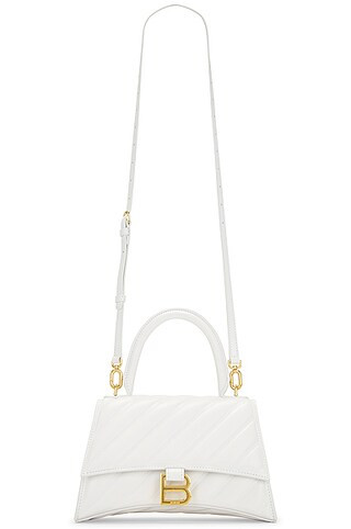 Small Hourglass Top Handle Bag | FWRD 