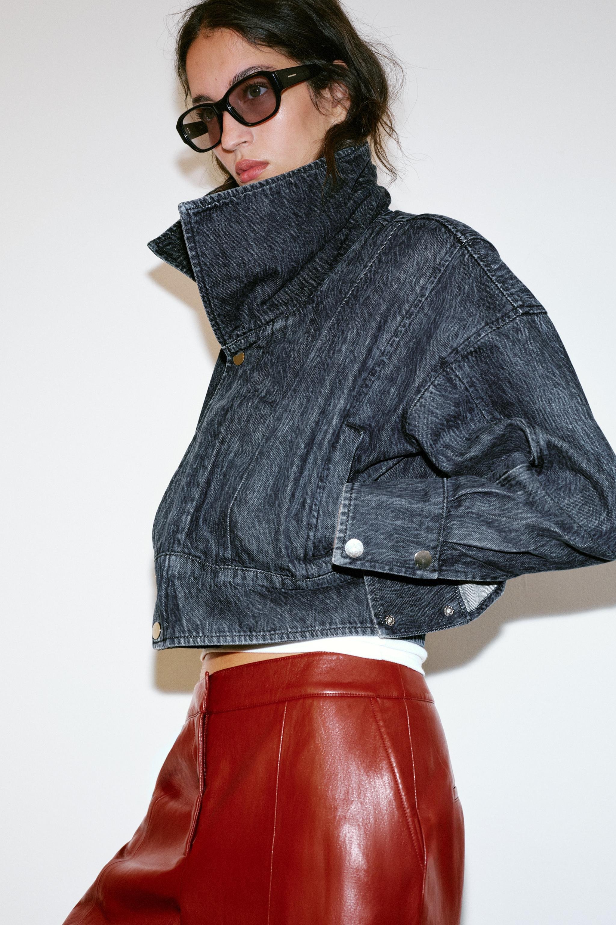 Z1975 CROPPED DENIM JACKET | Zara US