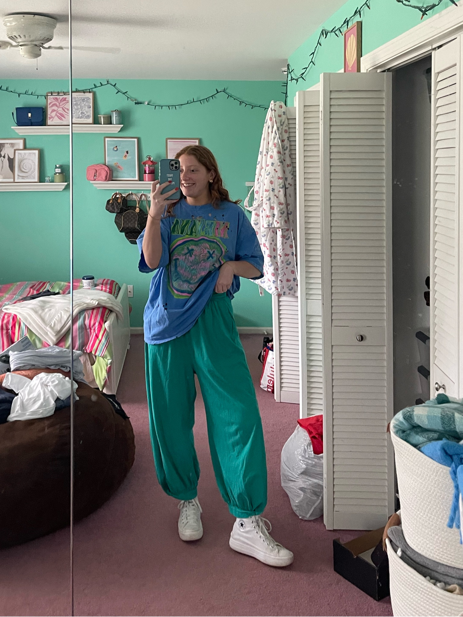 Love a colorful fit in the winter time!! Got the free people pants second hand so I don't know the style :( sorry 

#LTKMostLoved #LTKstyletip #LTKmidsize