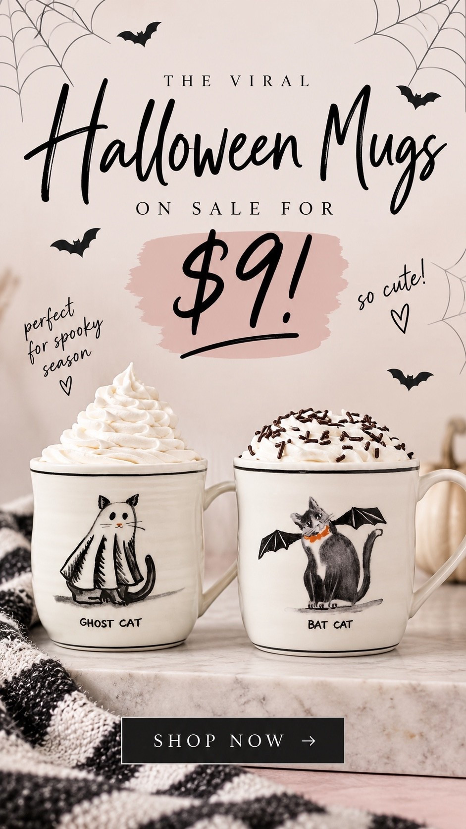 Cat ladies unite! Our favorite stoneware mugs are now Halloween and on sale!!

#LTKdayinmylife #LTKSeasonal #LTKOver40