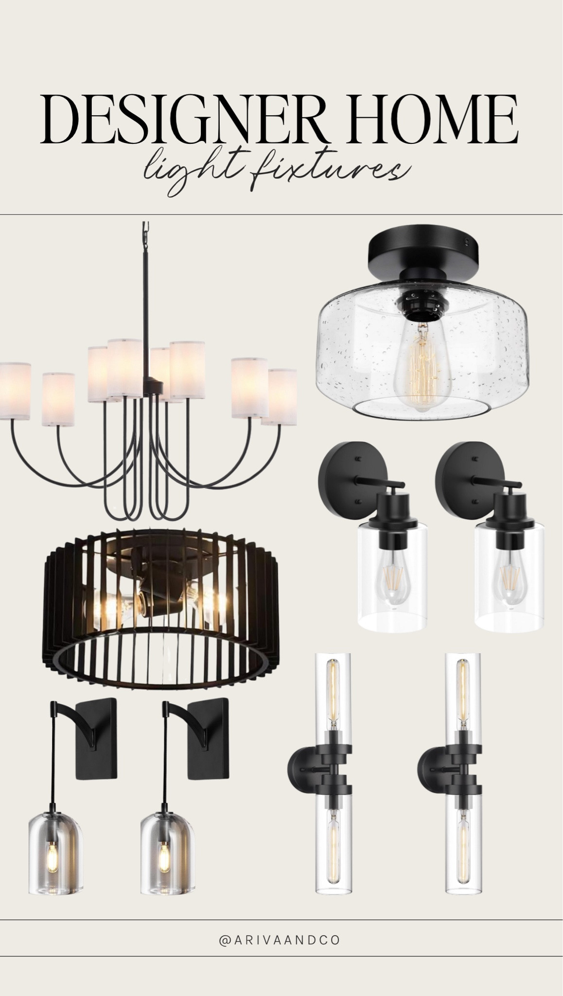 Designer home light fixtures all from Amazon. 




Light fixtures, Amazon lights, ceiling light fixtures, sconces, ceiling lights, home lights, Amazon lighting 

#LTKHome #LTKStyleTip