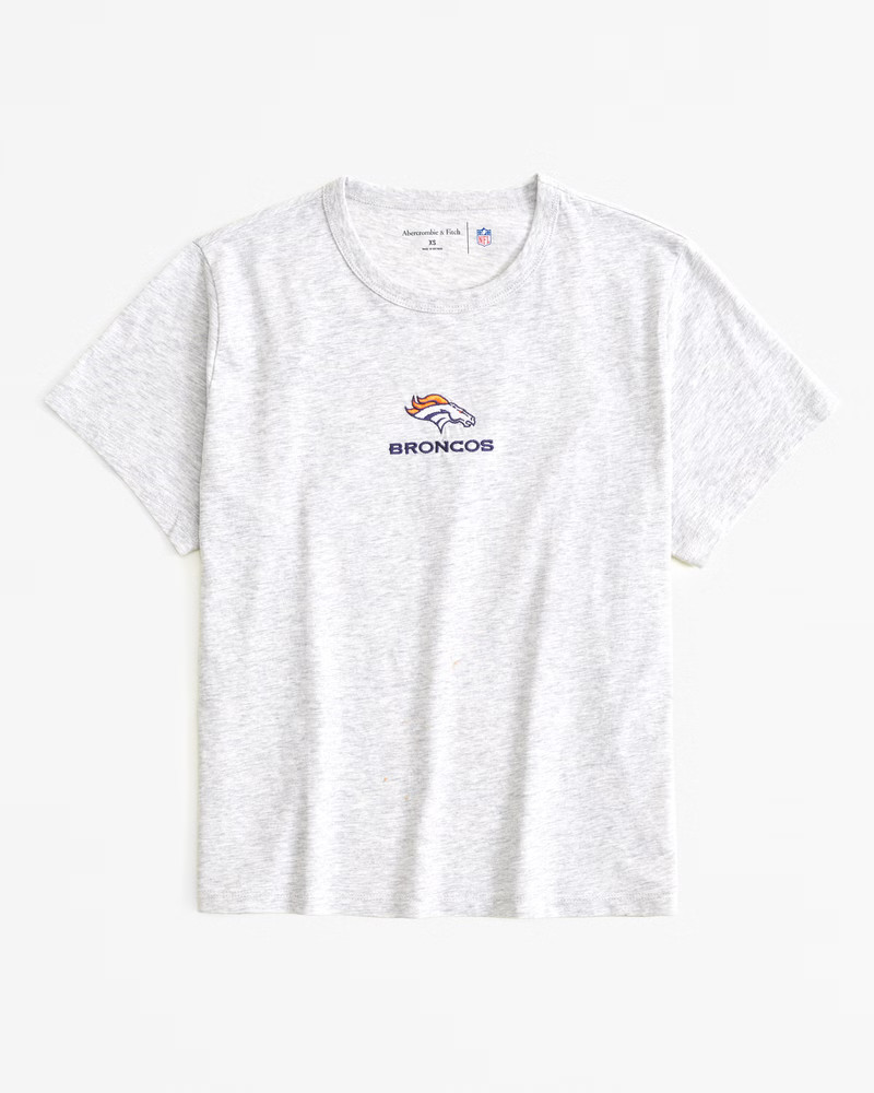 Short-Sleeve Denver Broncos Graphic Skimming Tee | Abercrombie & Fitch (US)