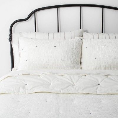 Target/Home/Bedding/Comforters‎X Stitch Comforter & Sham Set - Hearth & Hand™ with MagnoliaSh... | Target