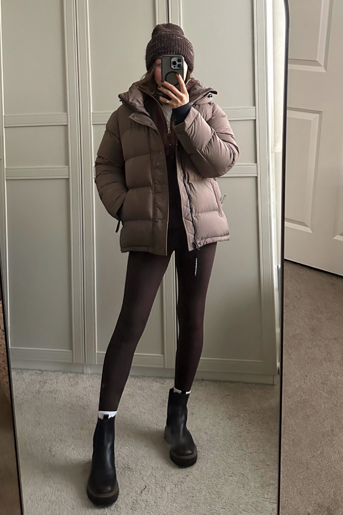 Cozy comfy winter outfit 