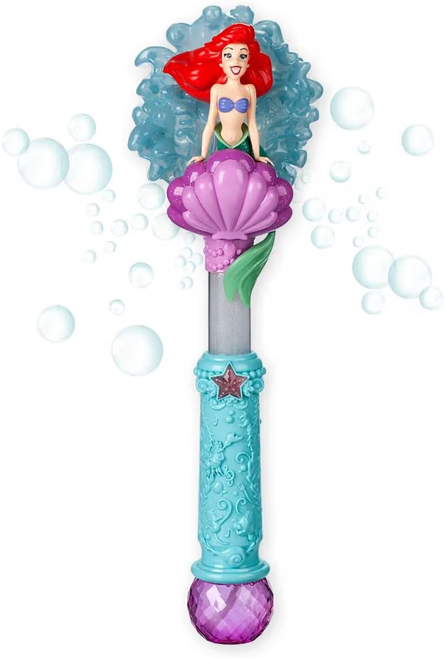 Disney Store Official The Little Mermaid Ariel Light & Sound Bubble Wand - Interactive LED Toy, P... | Amazon (US)