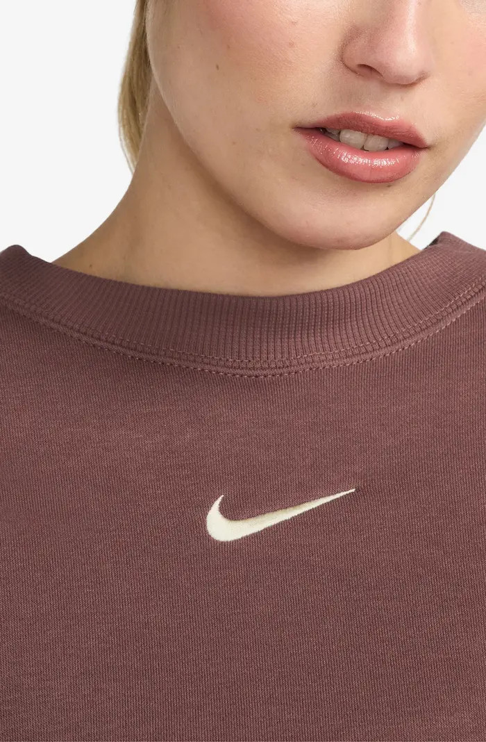Nike Phoenix Fleece Crewneck Sweatshirt | Nordstrom | Nordstrom