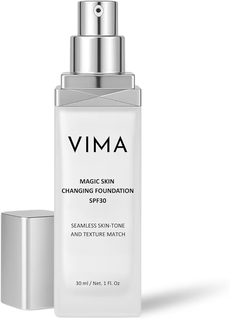 Vima Color Changing Foundation with Sunscreen – Fragrance-free - Paraben-Free and Vegan Makeup ... | Amazon (US)