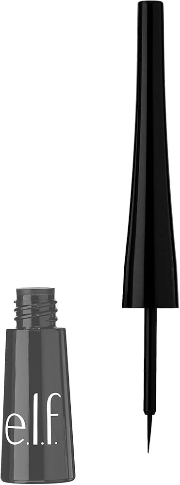 e.l.f. Expert Liquid Liner, Smudge Proof, Ultra Fine Tip For Precision, Charcoal, 0.14 Fl Oz (4mL... | Amazon (CA)