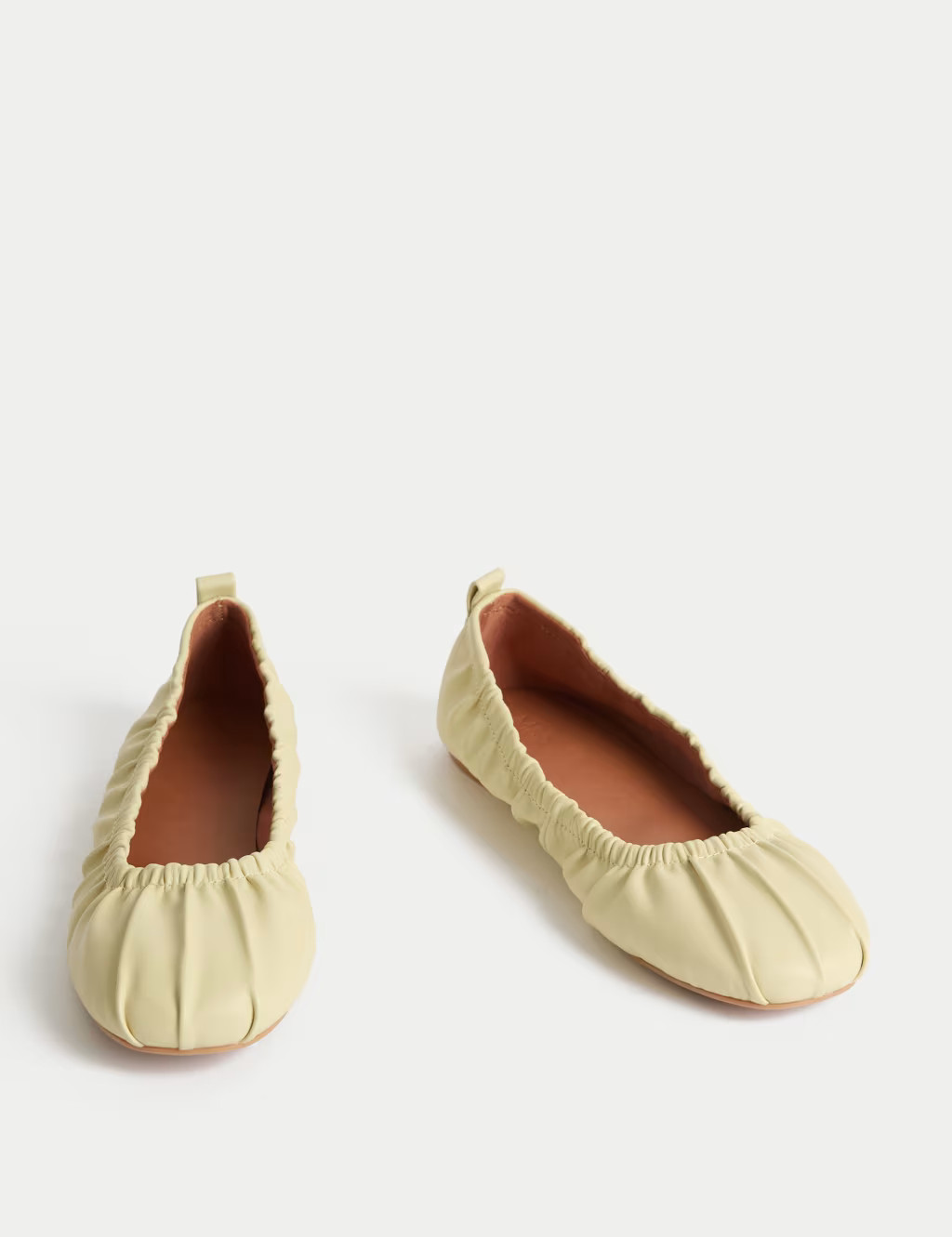 Ruched Slip On Ballet Pumps | Marks & Spencer (UK)