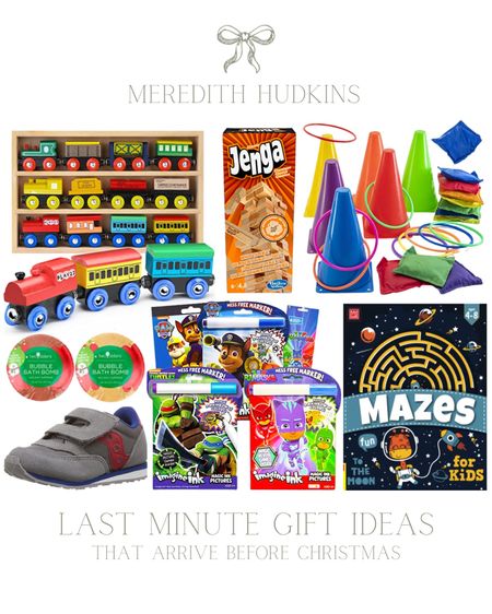 Christmas gift guide for kids, children’s toys, popular Christmas toys, trending toys, toddler, gifts for a little boys, gifts for little girls, family games, Jenga, play room, little boys shoes, children’s fashion, mazes, paw patrol, toy train, stocking stuffer, bath bomb, Amazon toys, budget friendly, last minute gifts

#LTKkids #LTKunder50 #LTKGiftGuide