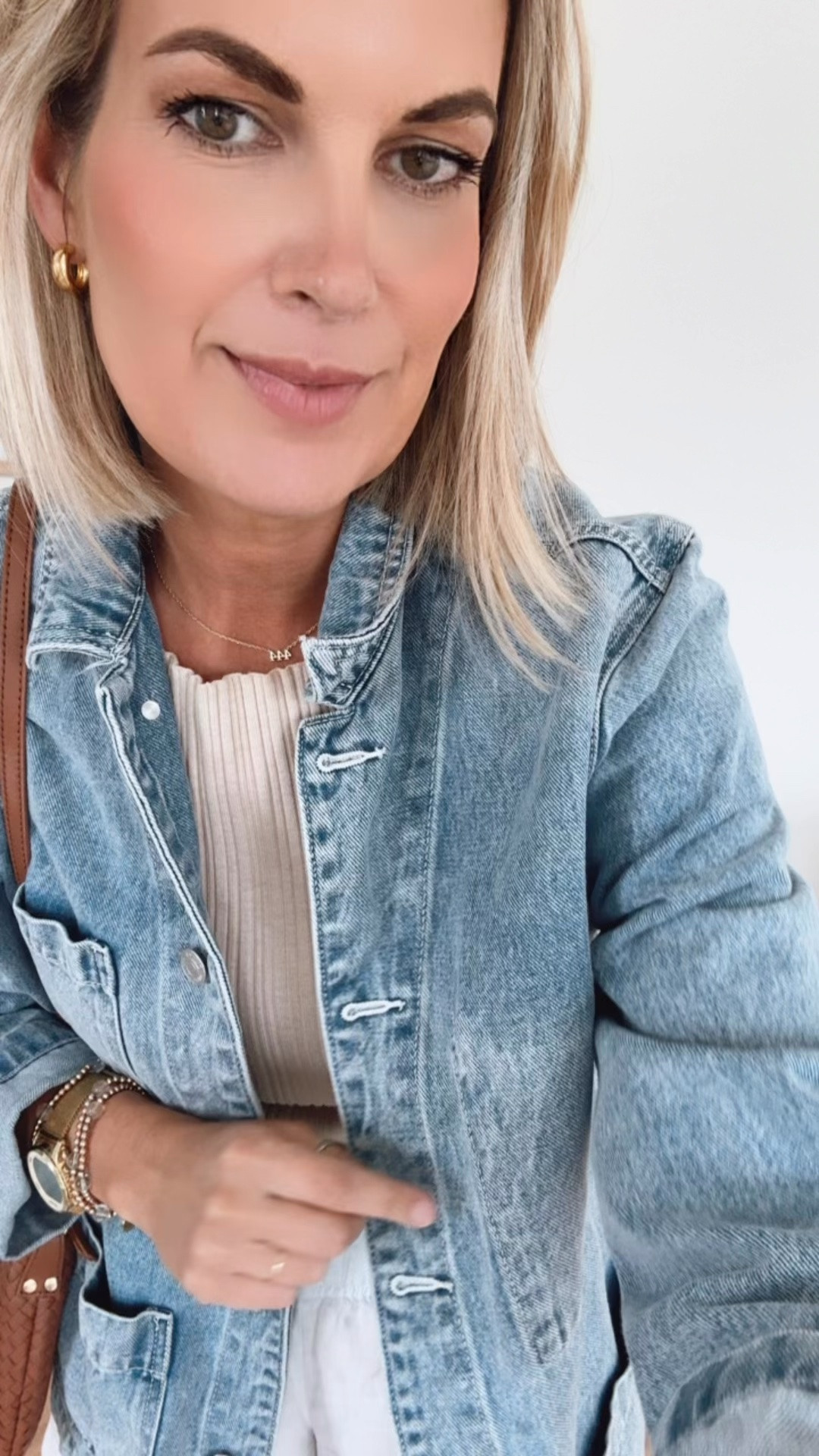 Wearing small in the shorts, jacket, and tank. Sandals true to size.

#LTKgrwm #LTKOver40 #LTKootd