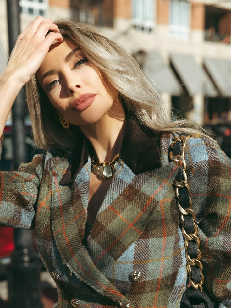 Feeling good 💋 

This plaid ROARI trousers and blazer combo is a current favorite. Perfect business casual outfit. I love the contrast of the denim Chanel 22 against the suit, plus classic Mary Janes by Sam Edelman. Topped it off with Gucci aviators for that vintage feel. 
 

 #LTKSpringSale #LTKdayinmylife #LTKootd