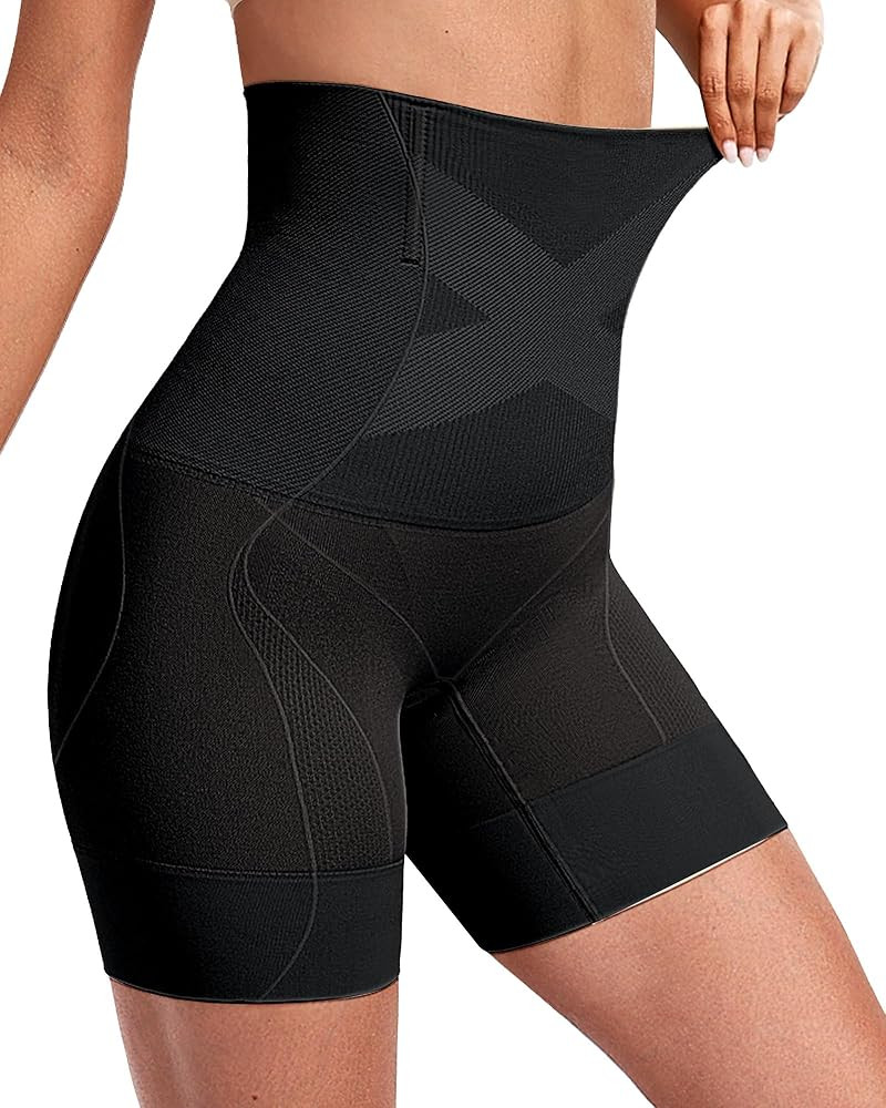 OEAK Shapewear Tummy Control for Women Thigh Slimmer High Waisted Body Shaper Shorts Butt Lifting... | Amazon (US)