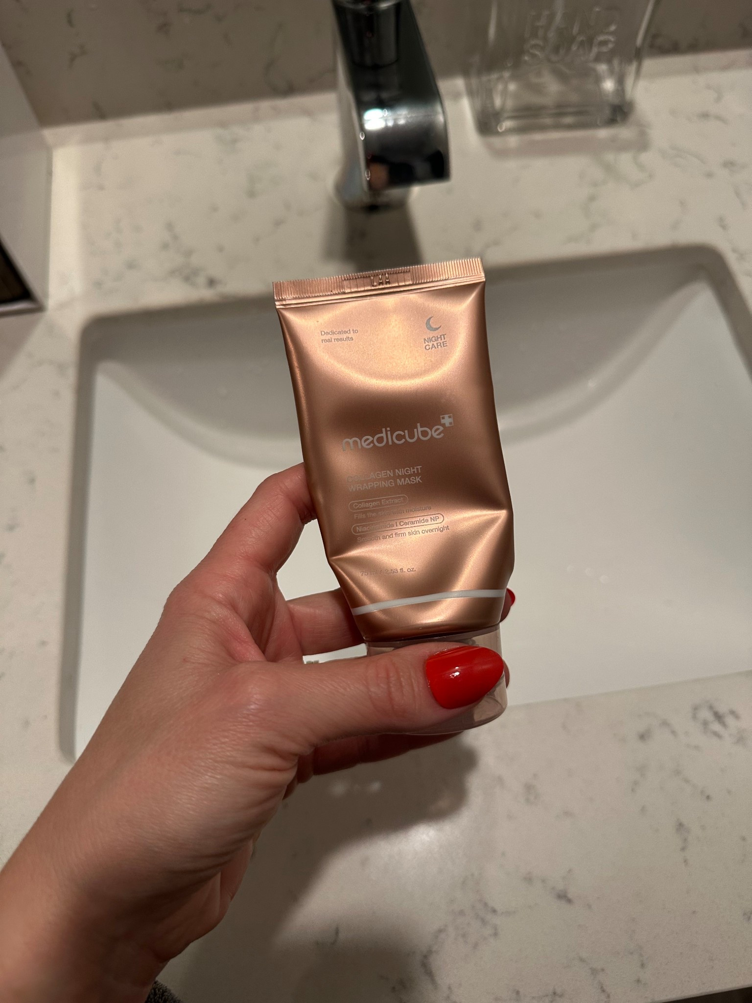 1 must have product to get glass skin !! Medicube overnight mask !! 

#facemask #medicube #mask #glassskin #christinegerace #skincare 

#LTKStyleTip #LTKFindsUnder50 #LTKBeauty