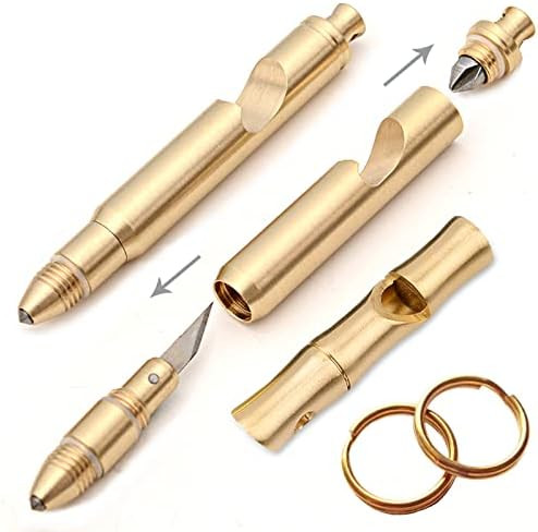 Multitool Keychain Set with 6 Functions-5 in 1 Multitool and Emergency Survival Whistle-Bottle Opene | Amazon (US)