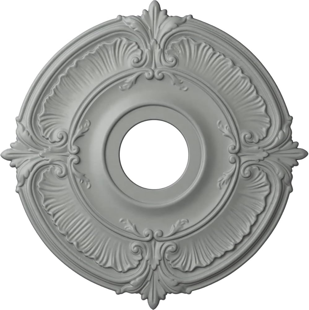 Ekena Millwork CM18AT Attica Ceiling Medallion, 18"OD x 4"ID x 5/8"P (Fits Canopies up to 5"), Fa... | Amazon (US)