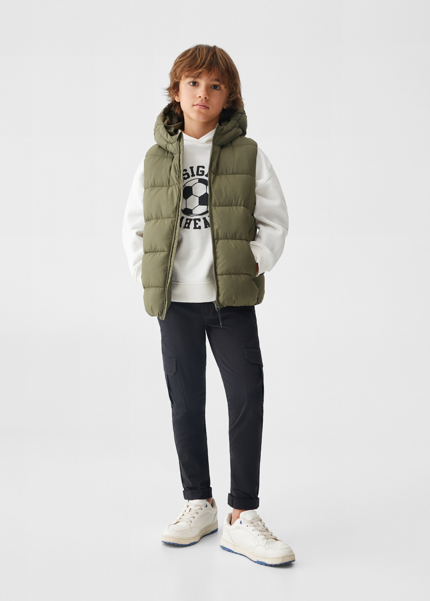 Gepolsterte Fleece-Weste - Kinder | MANGO Deutschland | MANGO (DE)