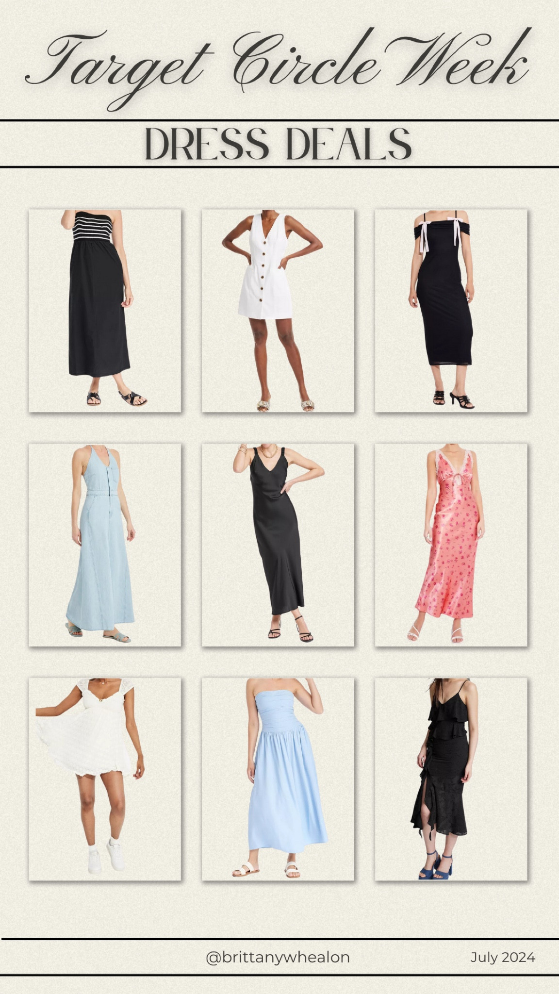 Target Circle Week Dress deals

#LTKStyleTip #LTKSummerSales #LTKSaleAlert