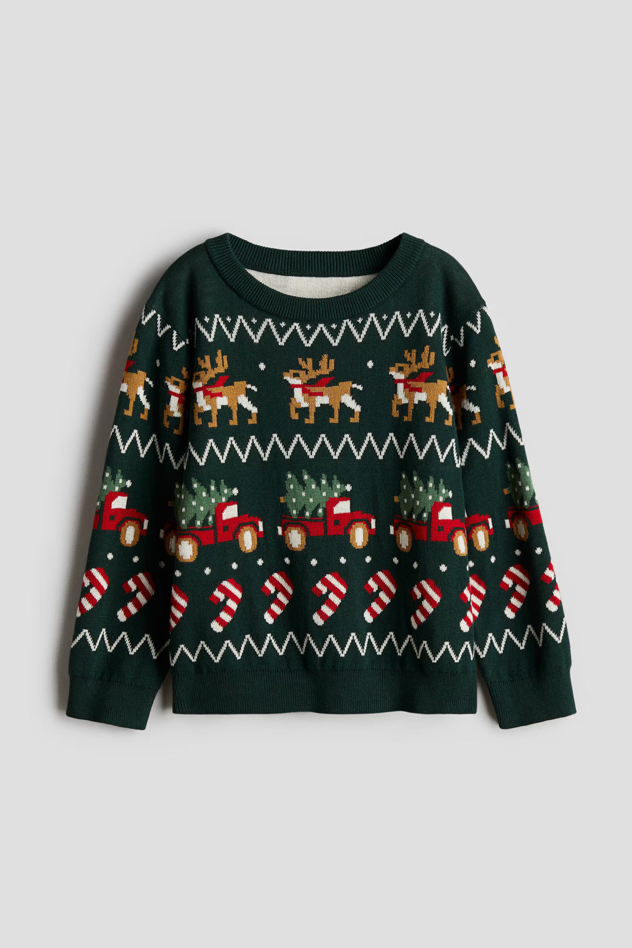 Jacquard-Knit Sweater | H&M (US + CA)