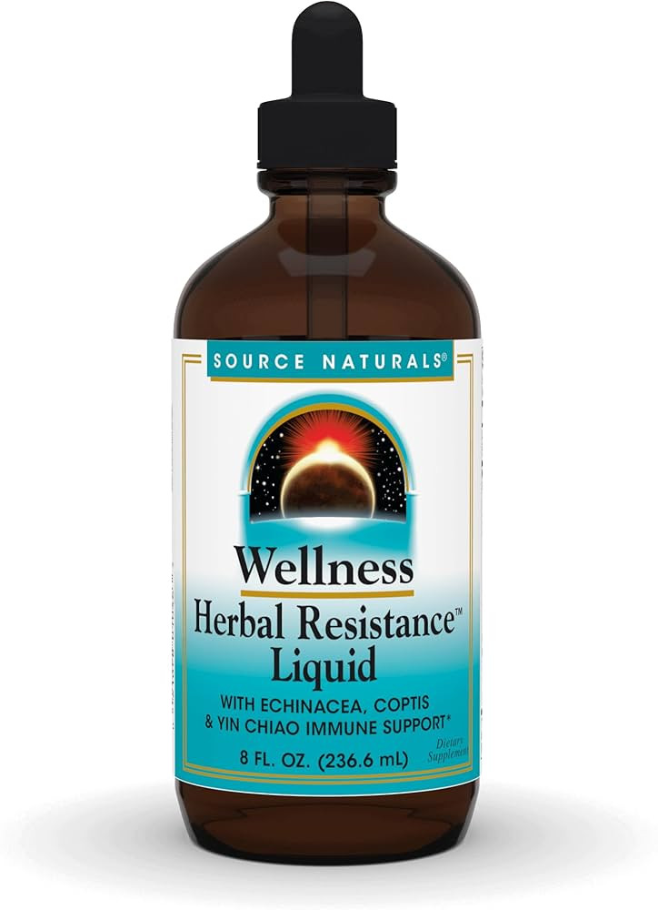 Source Naturals Wellness Herbal Resistance Liquid Immune Defense Supplement and Immunity Booster ... | Amazon (US)