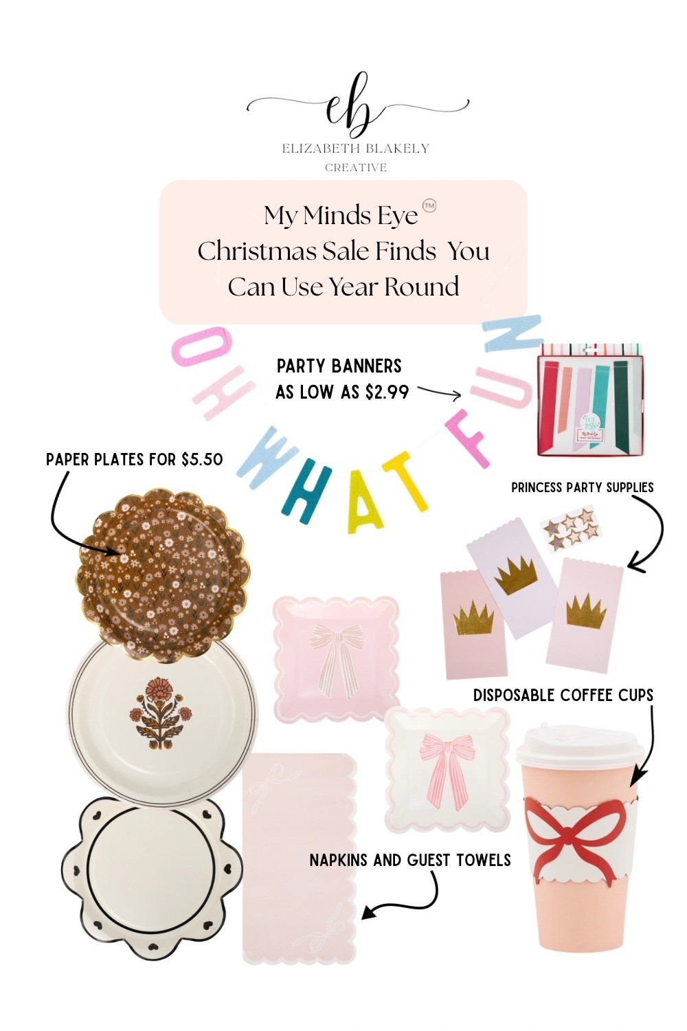 Here are some items included in the My Mind’s Eye Christmas sale that you can use all year long! My favorite is the Oh What Fun banner and block print plate. 

#LTKSaleAlert #LTKHoliday #LTKHome