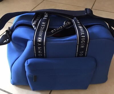 NWT Tommy Hilfiger Weekender Bag Royal Double Handles Adjustable Strap MSRP $128  | eBay | eBay US