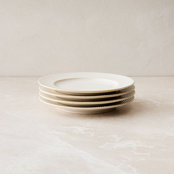 Open Box: Textured Salad Plate Set | West Elm (US)