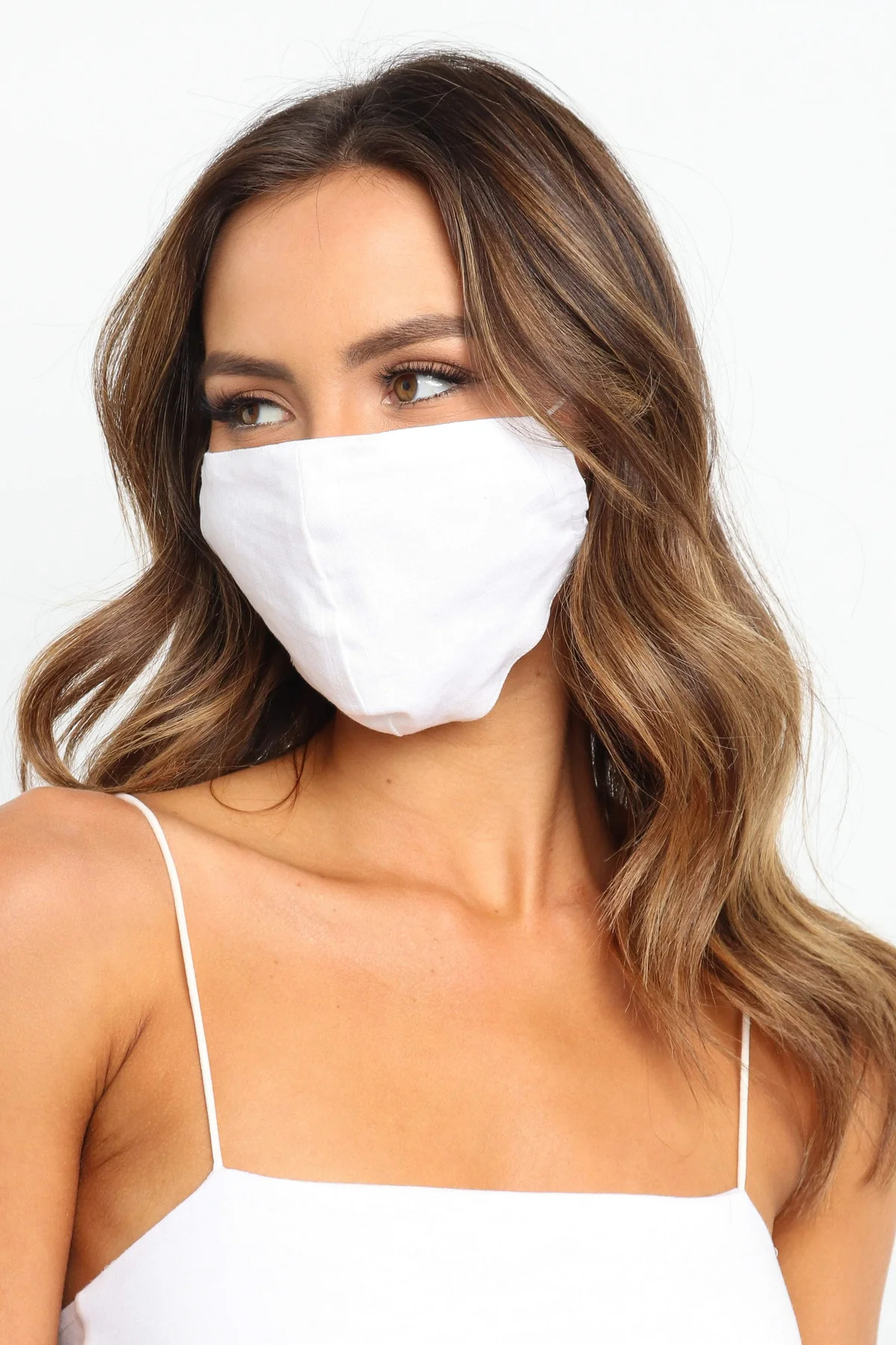 Eliss Face Mask - White | Petal & Pup (US)