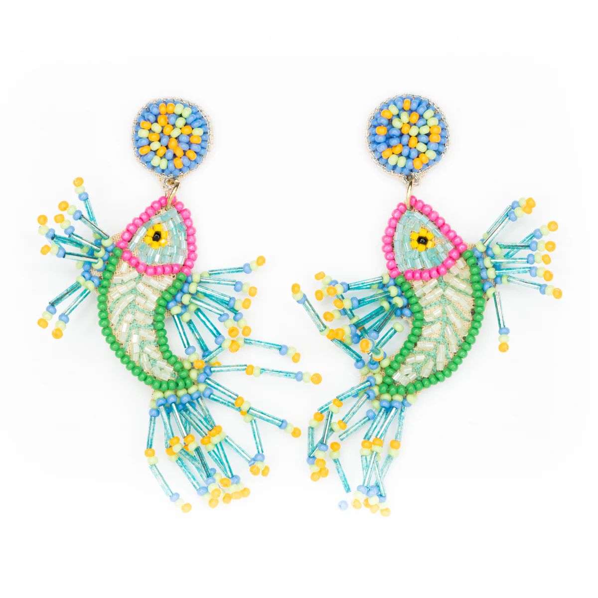 Colorful Fish Earrings | Beth Ladd Collections