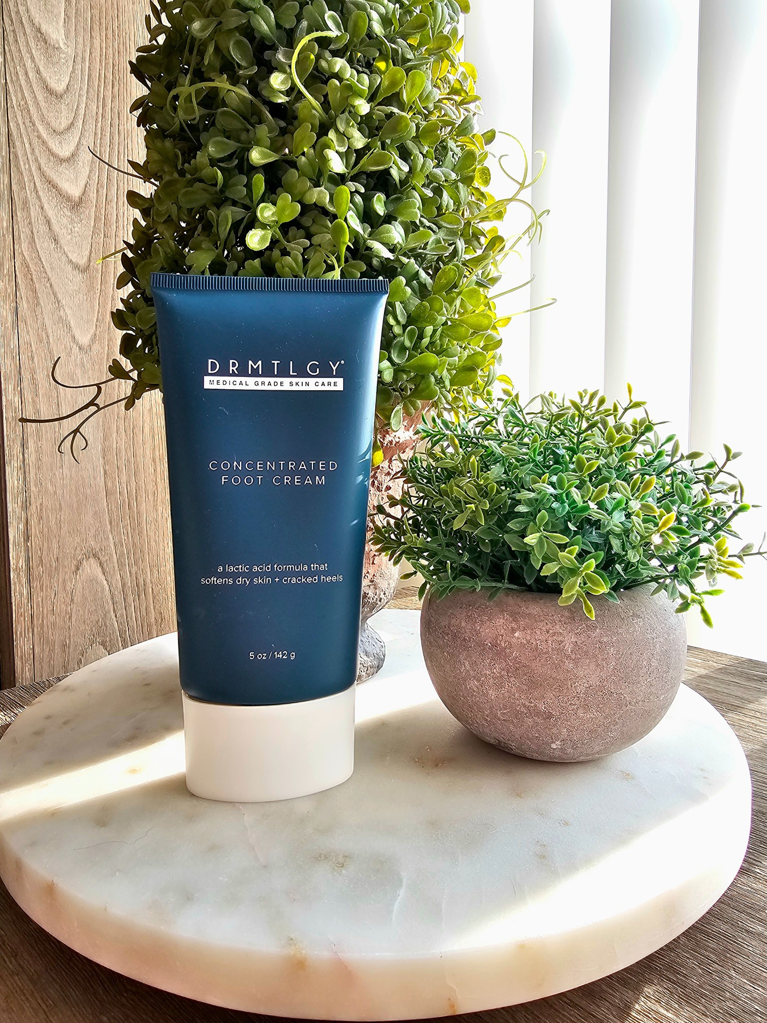 🦶 Don’t forget your feet!

If dry, rough, cracked heels are a year-round struggle, DRMTLGY Concentrated Foot Cream is one I highly recommend.

This is more than just a basic moisturizer—it’s an exfoliating foot treatment that helps soften rough, callused skin while replenishing moisture.

✨ Lactic Acid gently exfoliates and helps smooth rough texture
✨ Urea helps hydrate and soften dry, hardened skin
✨ Ceramides help support the skin’s moisture barrier
✨ Allantoin helps soothe and condition
✨ Peppermint gives it a fresh, invigorating feel

I especially love that it absorbs quickly without leaving your feet feeling greasy. Apply it generously to your heels, soles, and other dry areas, and use consistently for noticeably softer, smoother feet.

My esthetician tip? Make foot care part of your nighttime skincare routine. Your feet deserve the same attention you give the rest of your skin. 🤍

🛍️ Shop my DRMTLGY Concentrated Foot Cream through my LTK!

@DRMTLGY Sale starts today, August 27th - September 7th:

- 25% OFF orders under $100
- 30% OFF orders $100+ (pre-discount subtotal)

No code required - discounts are automatically applied at checkout. 

 #LTKselfcare #LTKSaleAlert #LTKBeauty