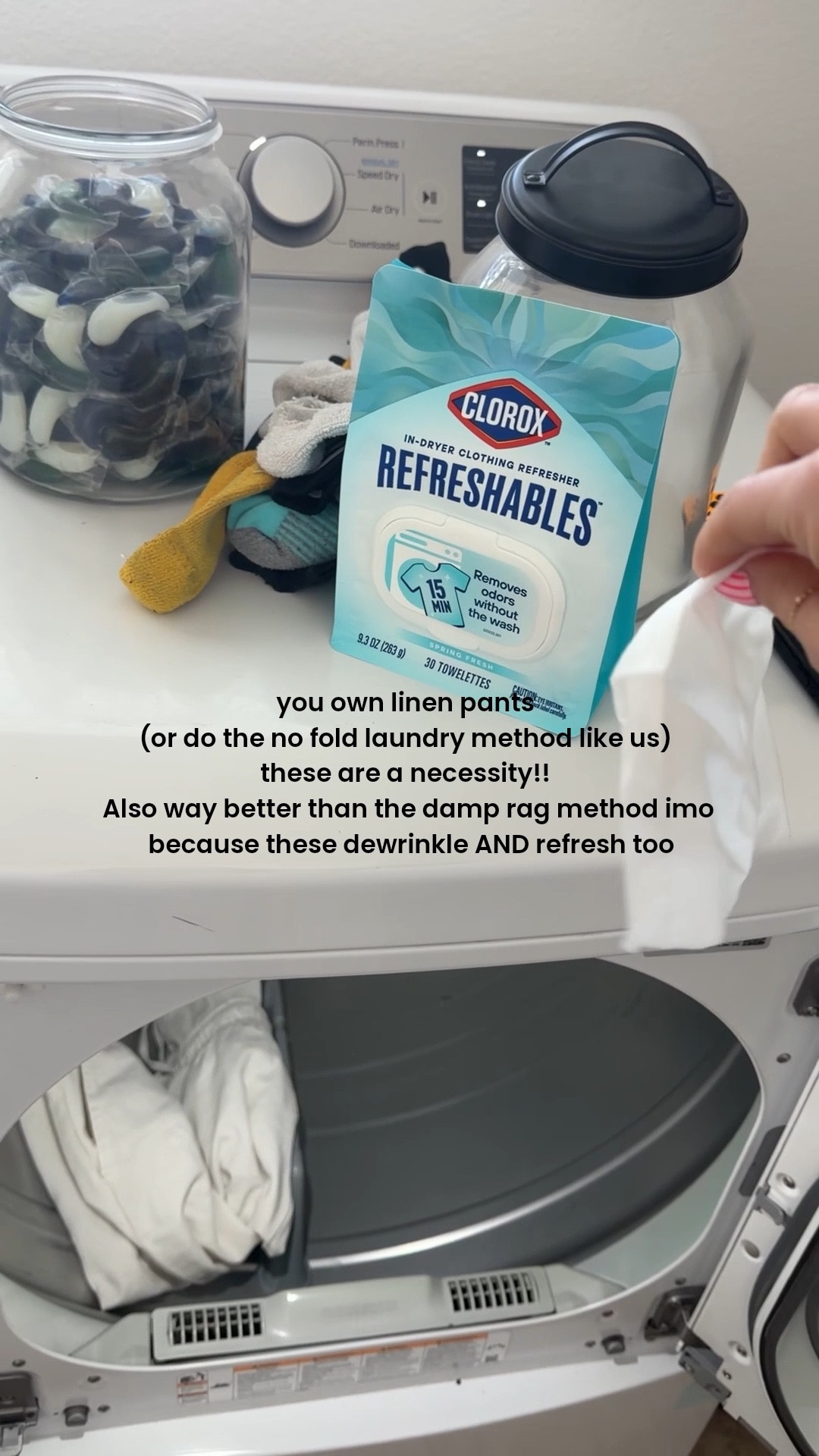 A mom essential!! Perfect for linen pants or rewearing the same shirt! 

#LTKmomlife #LTKHome