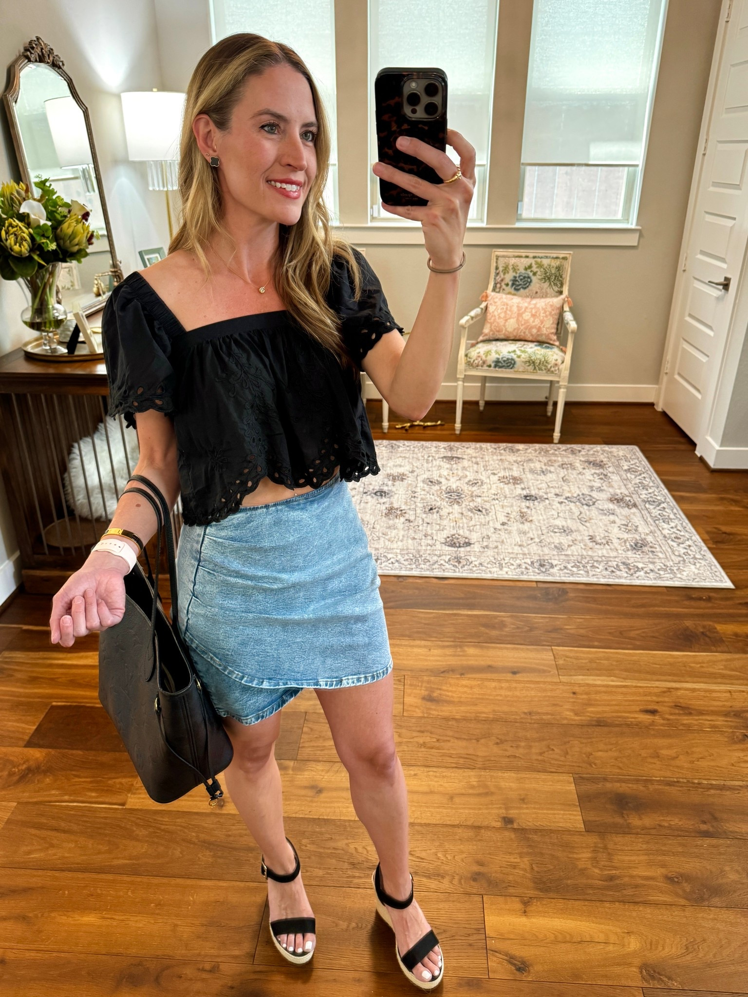 ✨SALE ALERT✨ This cute top is on sale 50% off. It’s available and black and white. It ties in the back and is comfortable and flowing, perfect for these warmer days. It looks great with skirts, shorts, and jeans. 

#everypiecefits

Crop top 
Summer outfit 
Fall outfit 
Brunch outfit 
Dinner outfit 
Denim skirt 
Blue jean skirt 
Jeans skirt 
Back to school 

#LTKOver40 #LTKSaleAlert #LTKxVICI