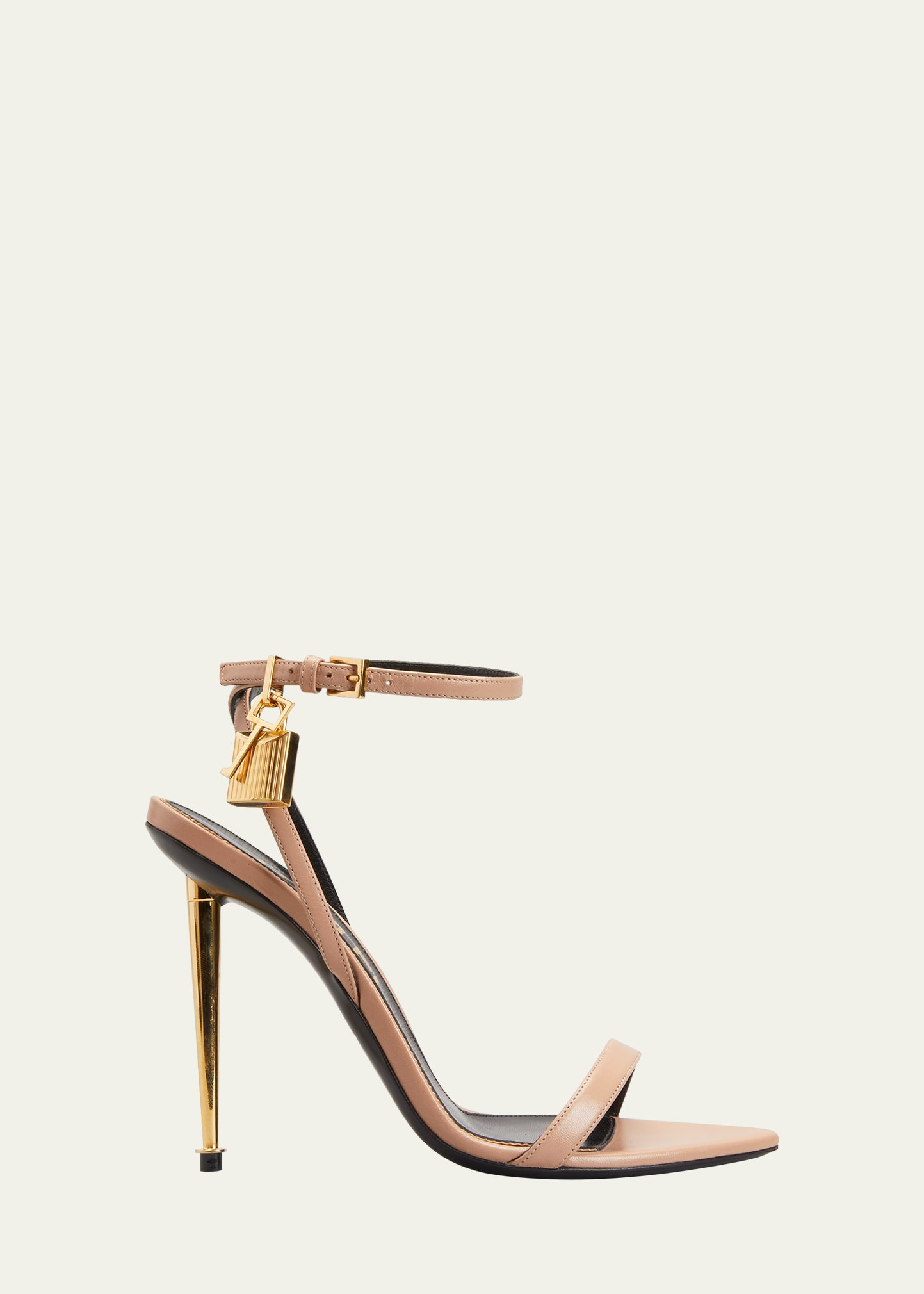 Lock Stiletto Sandals | Bergdorf Goodman
