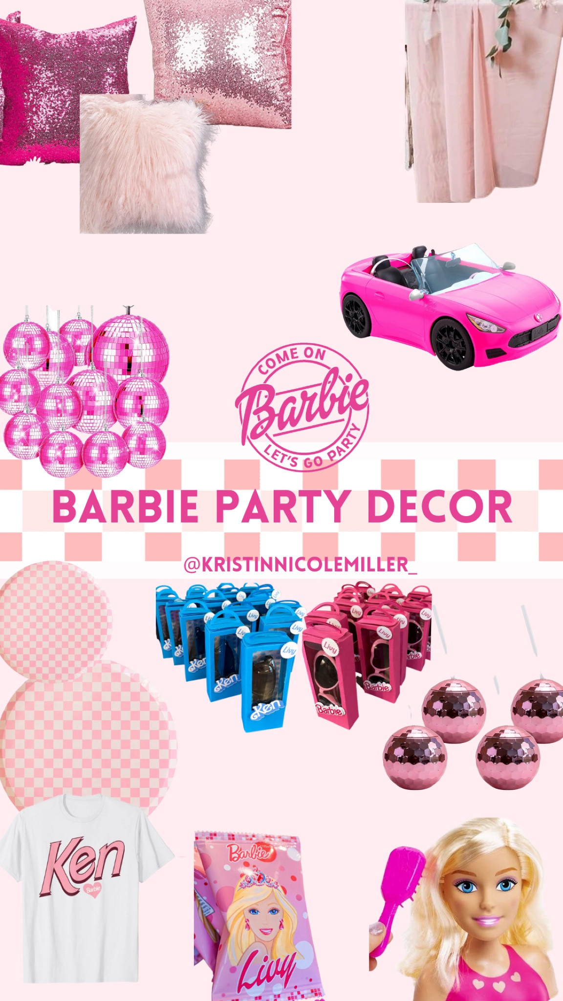 barbie party supplies