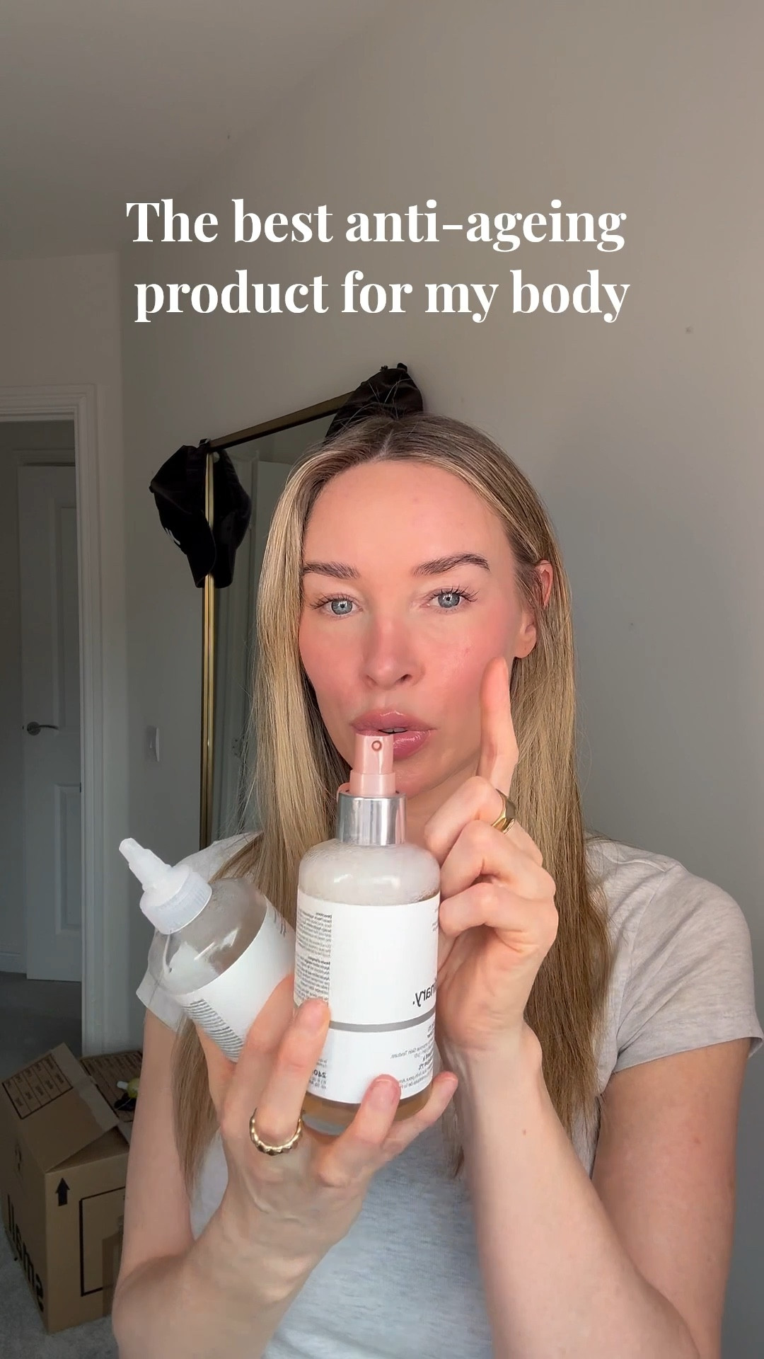 One of my fave recent discoveries for any ageing. It’s amazing on your body, gets rid of any KP bumps, leaves skin feeling smooth, soft and clearer. You can also use it on your scalp, face and armpits!