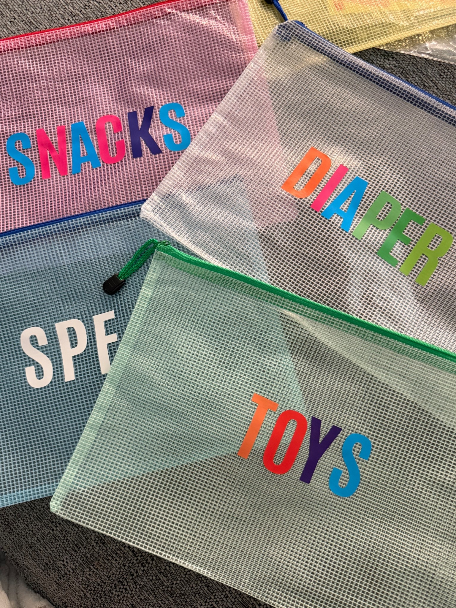 DIY beach bag accessory pouches for diapers, snacks, toys, sunscreen etc! 

#LTKTravel #LTKSwim