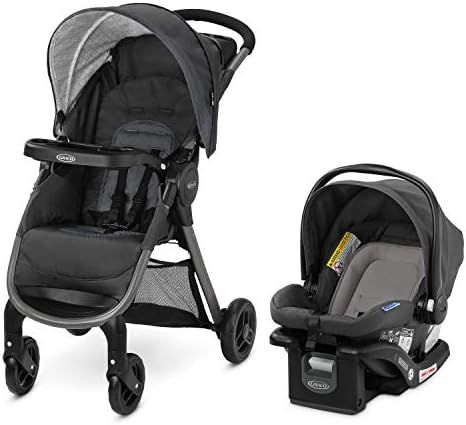 Graco FastAction SE Travel System | Includes Quick Folding Stroller and SnugRide 35 Lite Infant C... | Amazon (US)