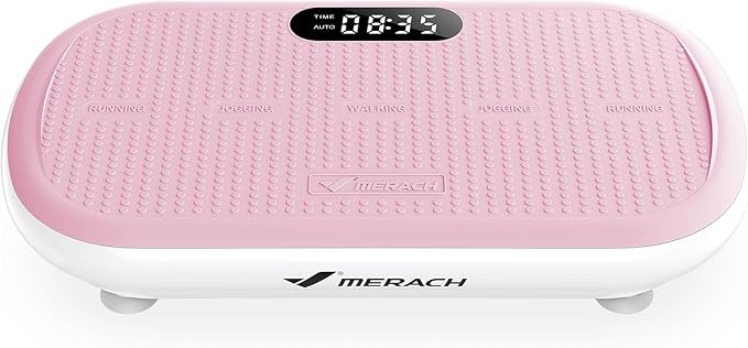 MERACH Vibration Plate Exercise Machine, Vibration Plate 440 Lbs Capacity, Bluetooth and Silicone... | Amazon (US)