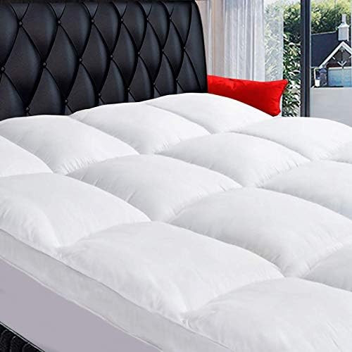 Amazon.com: COONP Queen Mattress Topper, Extra Thick Pillowtop, Cooling and Plush Mattress Pad Co... | Amazon (US)