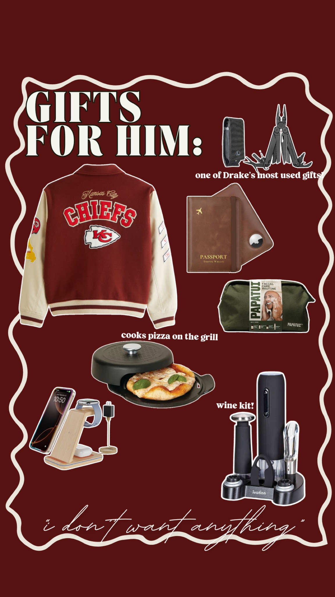 Gift ideas for him!

#LTKHoliday #LTKMens #LTKGiftGuide