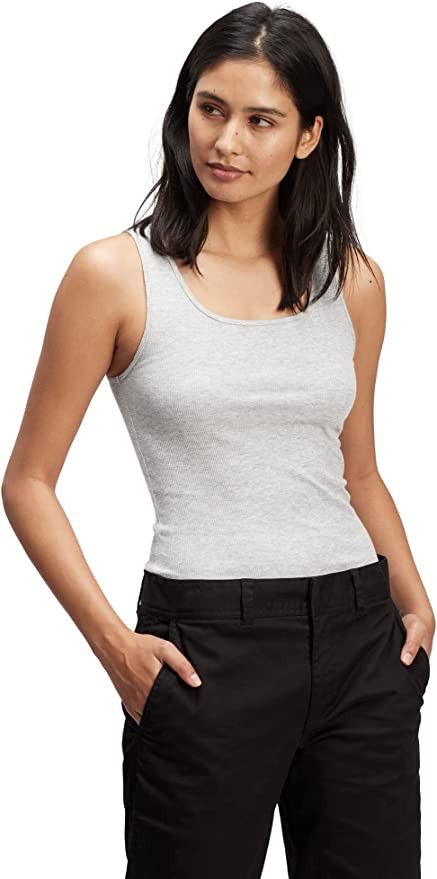 GAP Women's Ribbed Tank Top | Amazon (US)