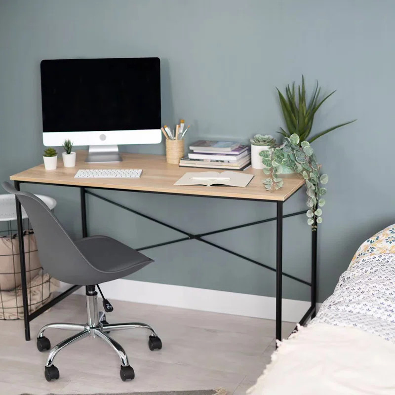 Octavian 47" Width Industrial Computer Table home office desk | Wayfair North America