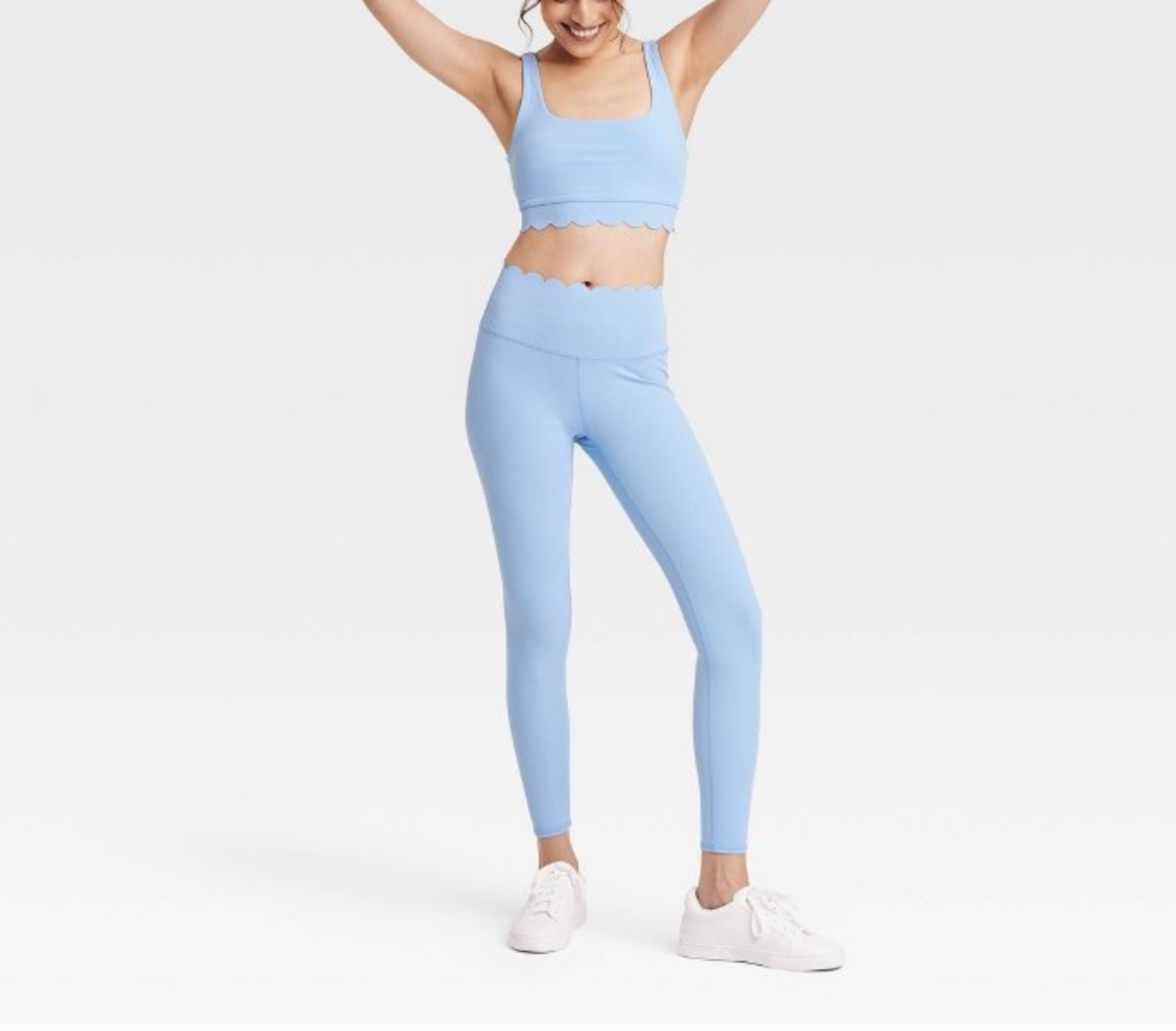 Scalloped workout set on sale at Target 

#LTKSaleAlert #LTKFitness #LTKFindsUnder50