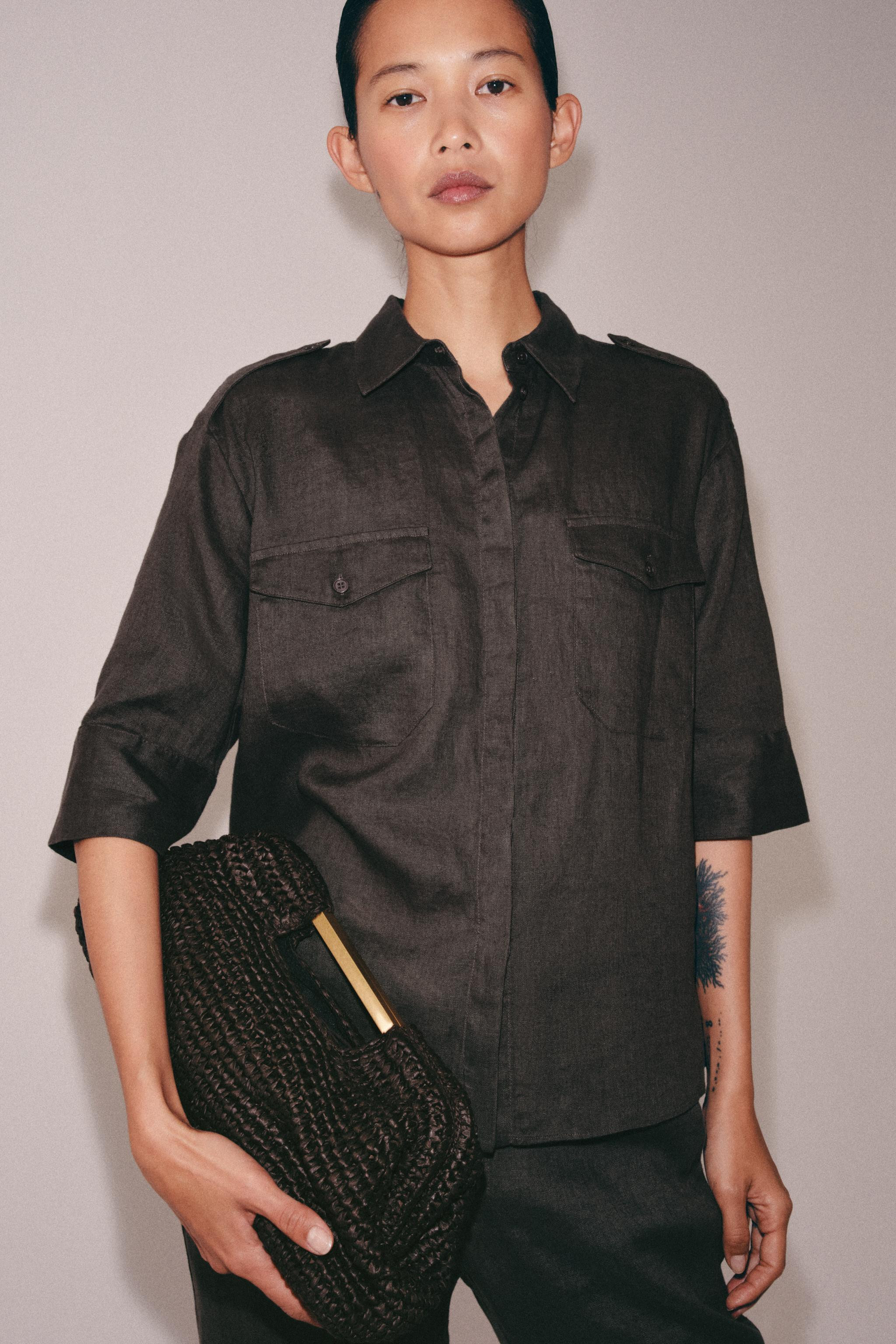 WOVEN CLUTCH | Zara US