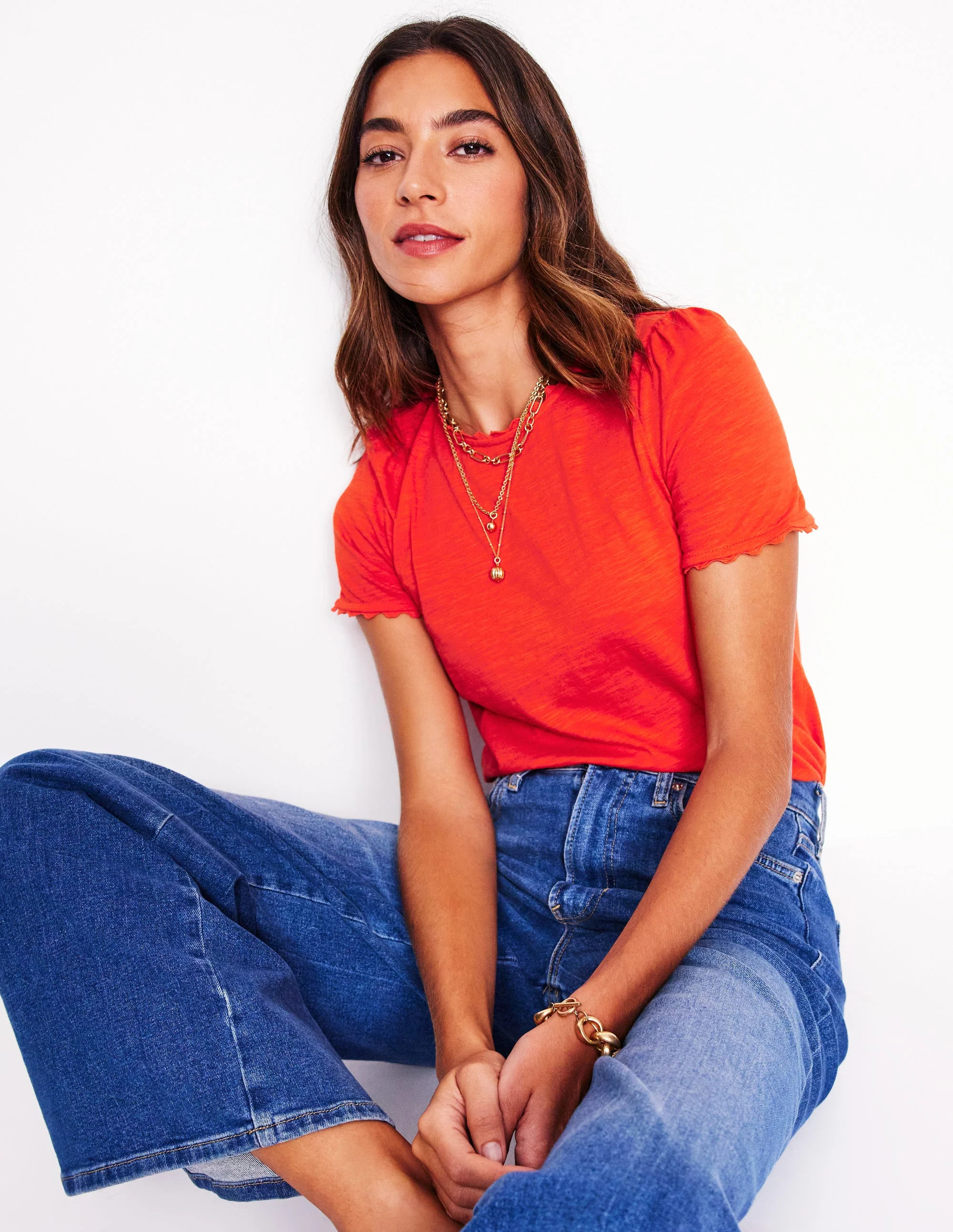 Ali Ricrac T-shirt-Fiesta | Boden (US)