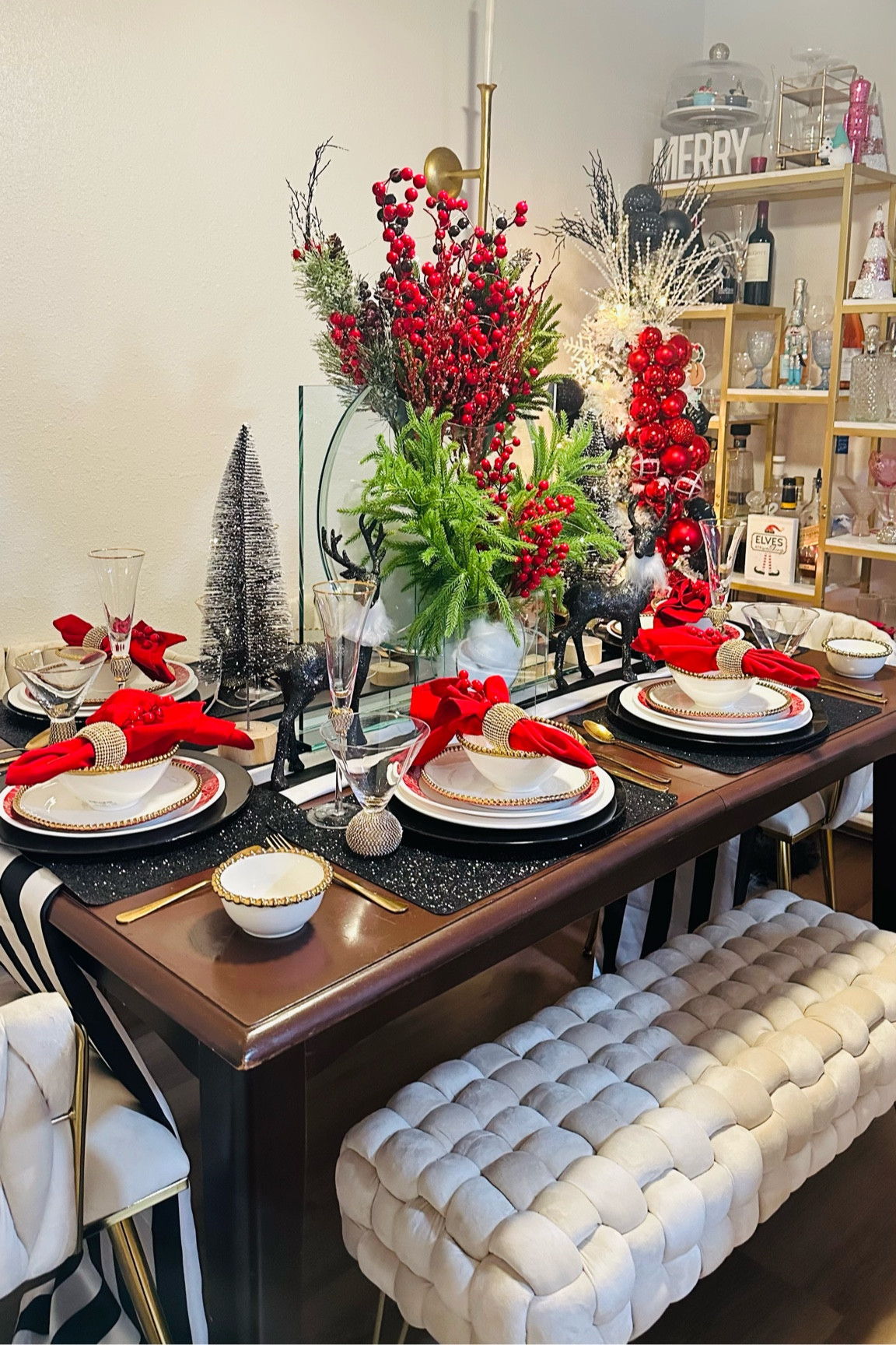 Shop my holiday  tablecape 