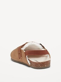 Faux-Suede Faux-Fur-Lined Clog Shoes for Baby | Old Navy (US)