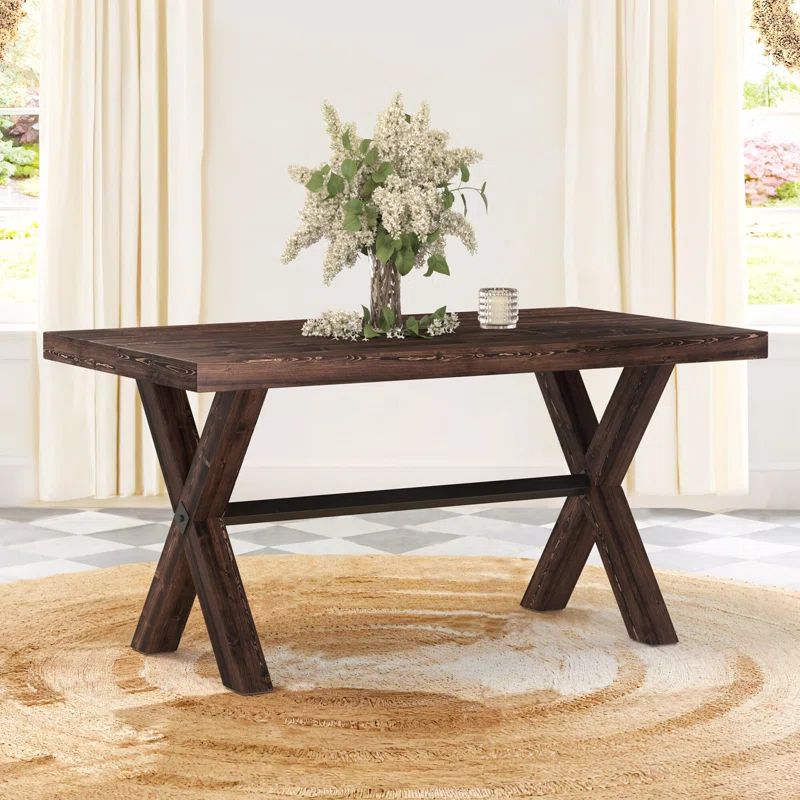 Linus Solid Wood Dining Table | Wayfair North America