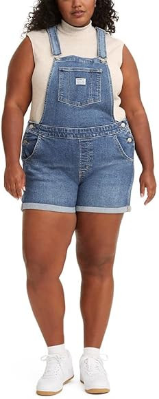 Levi's Women's Premium Vintage Shortalls | Amazon (US)